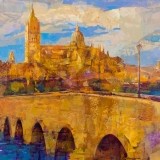 Puente Romano de Salamanca - 100x81 cm
